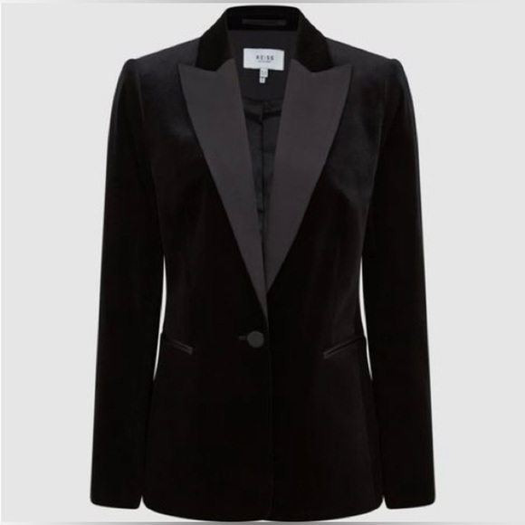 Reiss Velvet Blazer - Picture 8 of 11